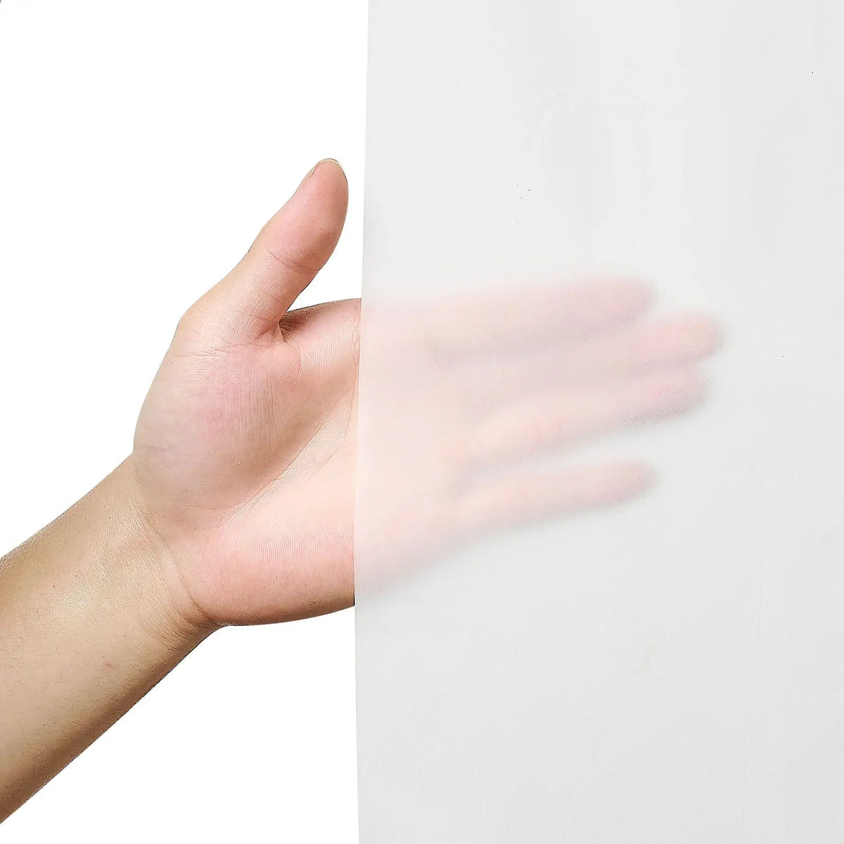 8G Heavy-Duty Shower Liner, 2-Pack Waterproof Plastic Liners with 3 Magnets and 12 Rust-Resistant Metal Grommet, 72 x 72 in (White Frost)