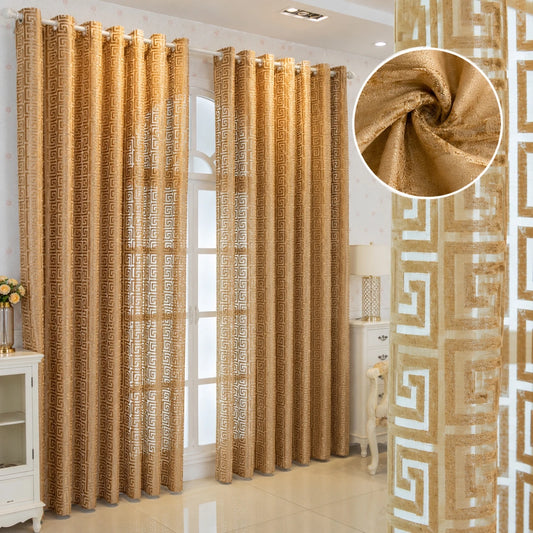 1 Or 2 Panel Embroidered Hollow Out Curtain, Sheer, for Bedroom Living Room, 2 Sizes.....