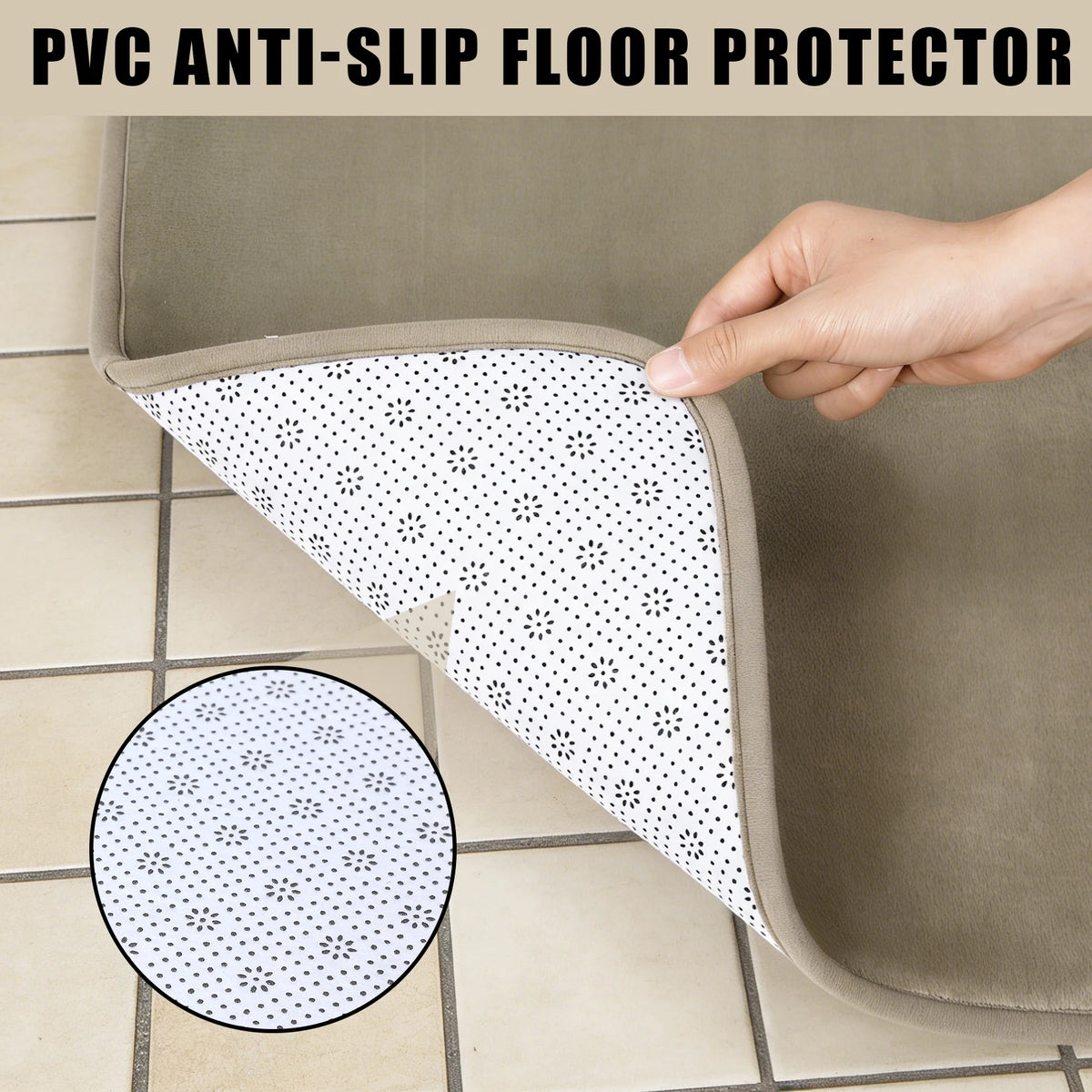 3-Piece Microfiber Bath Rug Set, Soft Non-Slip Washable....
