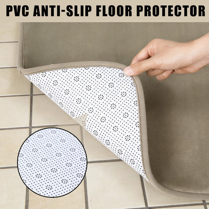 3-Piece Microfiber Bath Rug Set, Soft Non-Slip Washable....