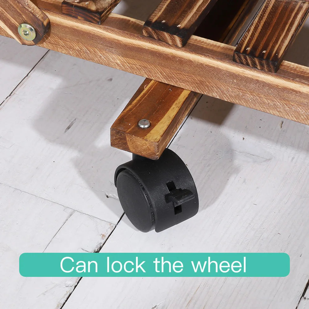 6 Tier Wooden Plant Stand