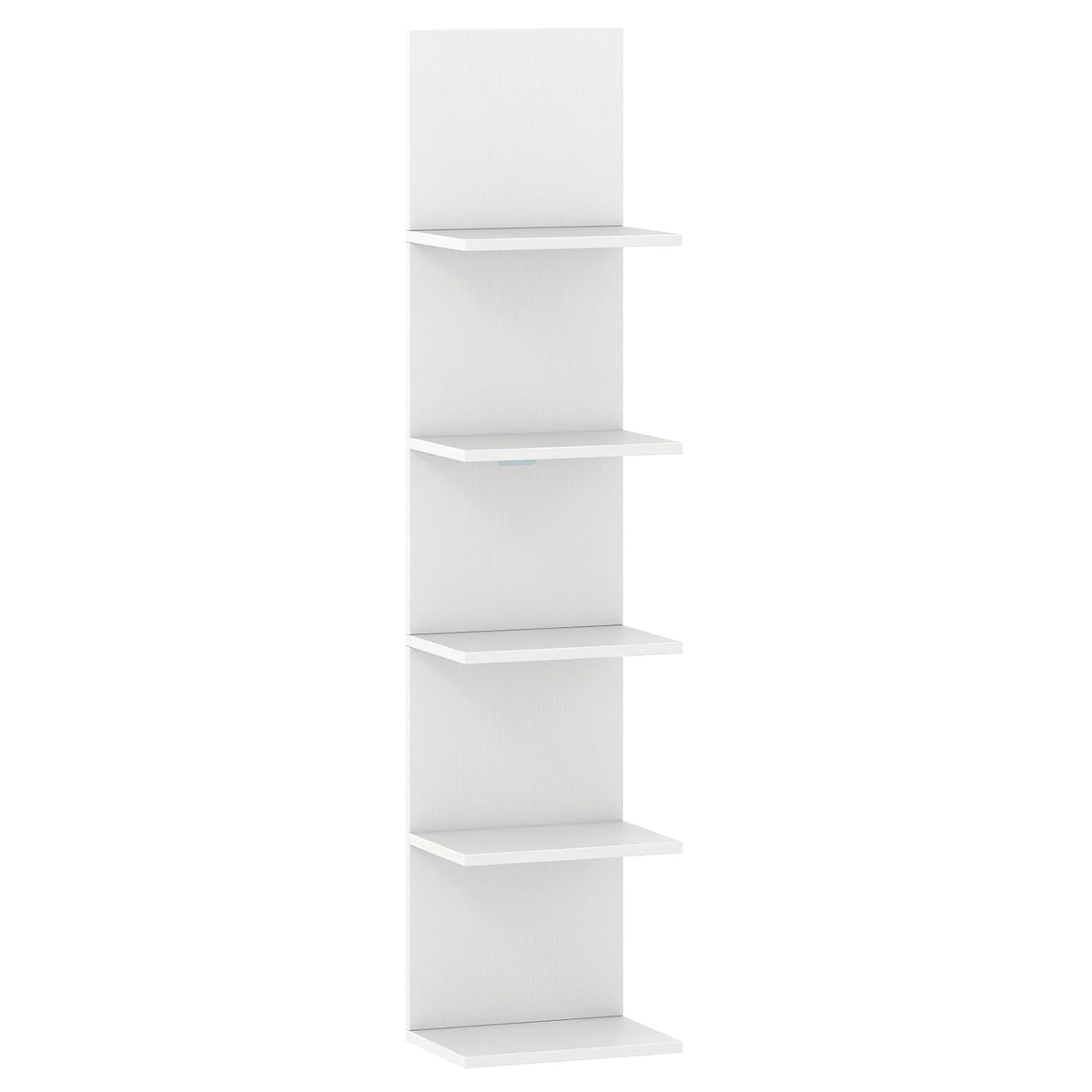 5-Tier Vertical Floating Wall Shelves