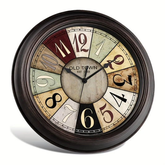 Vintage12, 10 Inch Wall Clock AA Battery