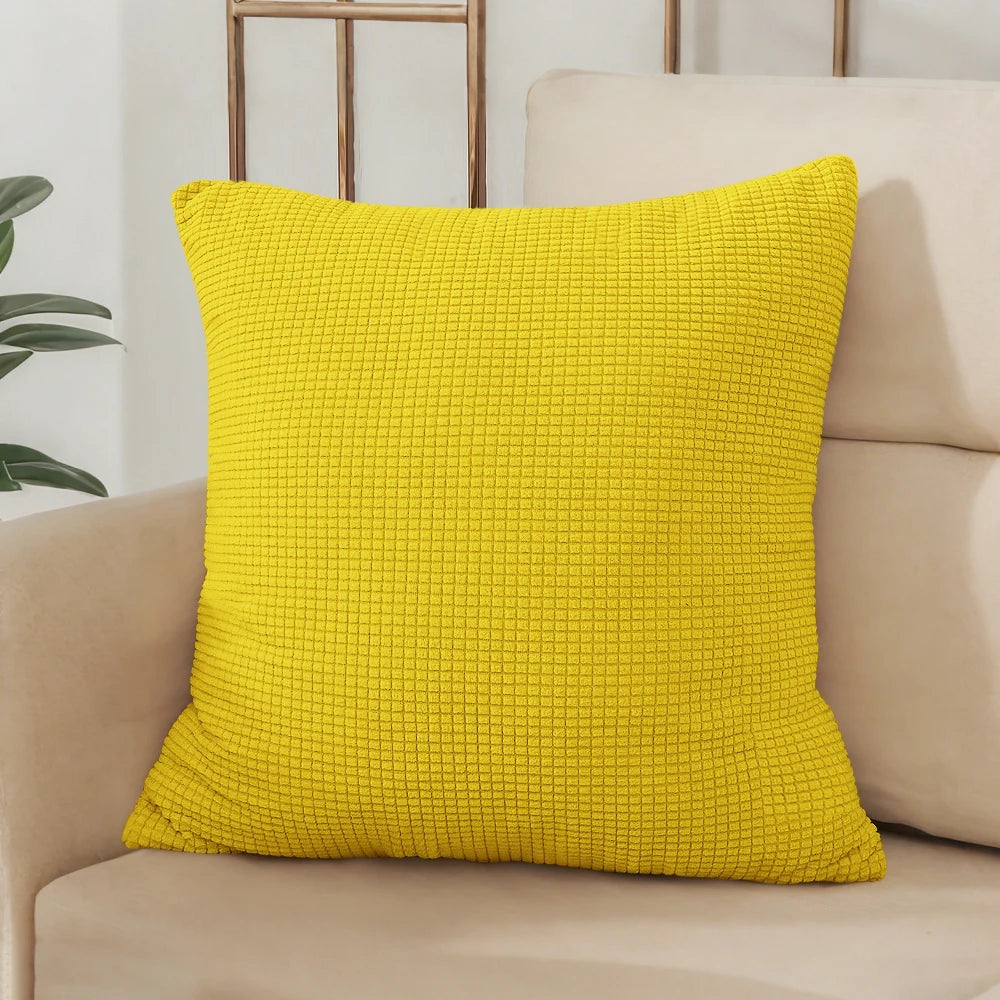 40x40 45x45 50x50 Solid Color Pillow Cover, Pillowcase