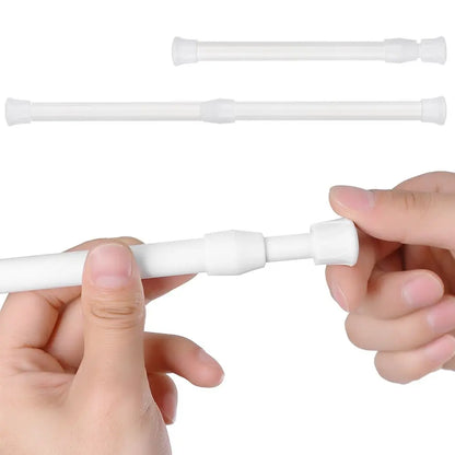 18-14.3 in, Spring Loaded Extendable Curtin Rod, Telescopic, 5 sizes....