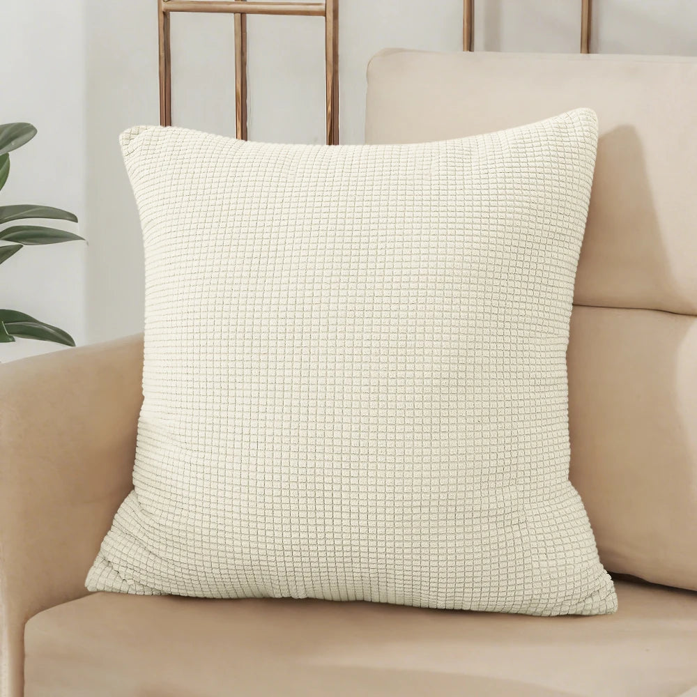 40x40 45x45 50x50 Solid Color Pillow Cover, Pillowcase