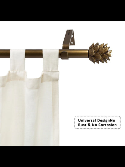 Heavy Duty Adjustable Curtain Rod，28 to 120 Inches, 3/4 Inch Single, 3 Colors, 3 Sizes....