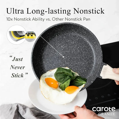 8 Inch Classic Granite Nonstick Frying Pan Skillet