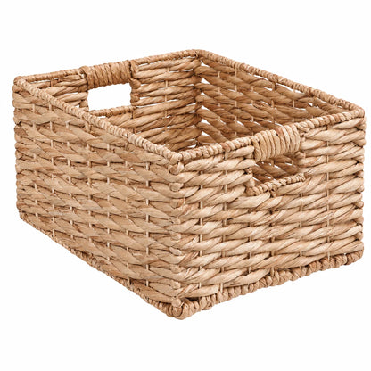 Handwoven Wicker Storage Basket with Handles ....