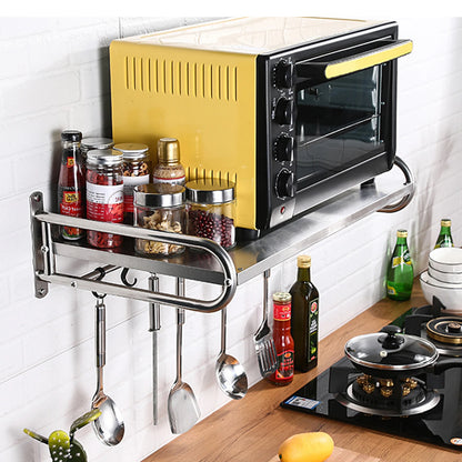 Stainless Steel Microwave Oven Shelf Wall-Mounted