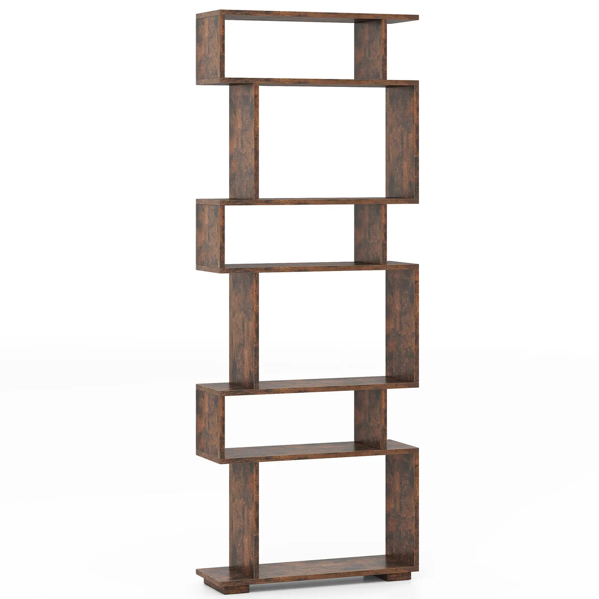6-tier Storage Bookshelf  w/ Anti-toppling Kits