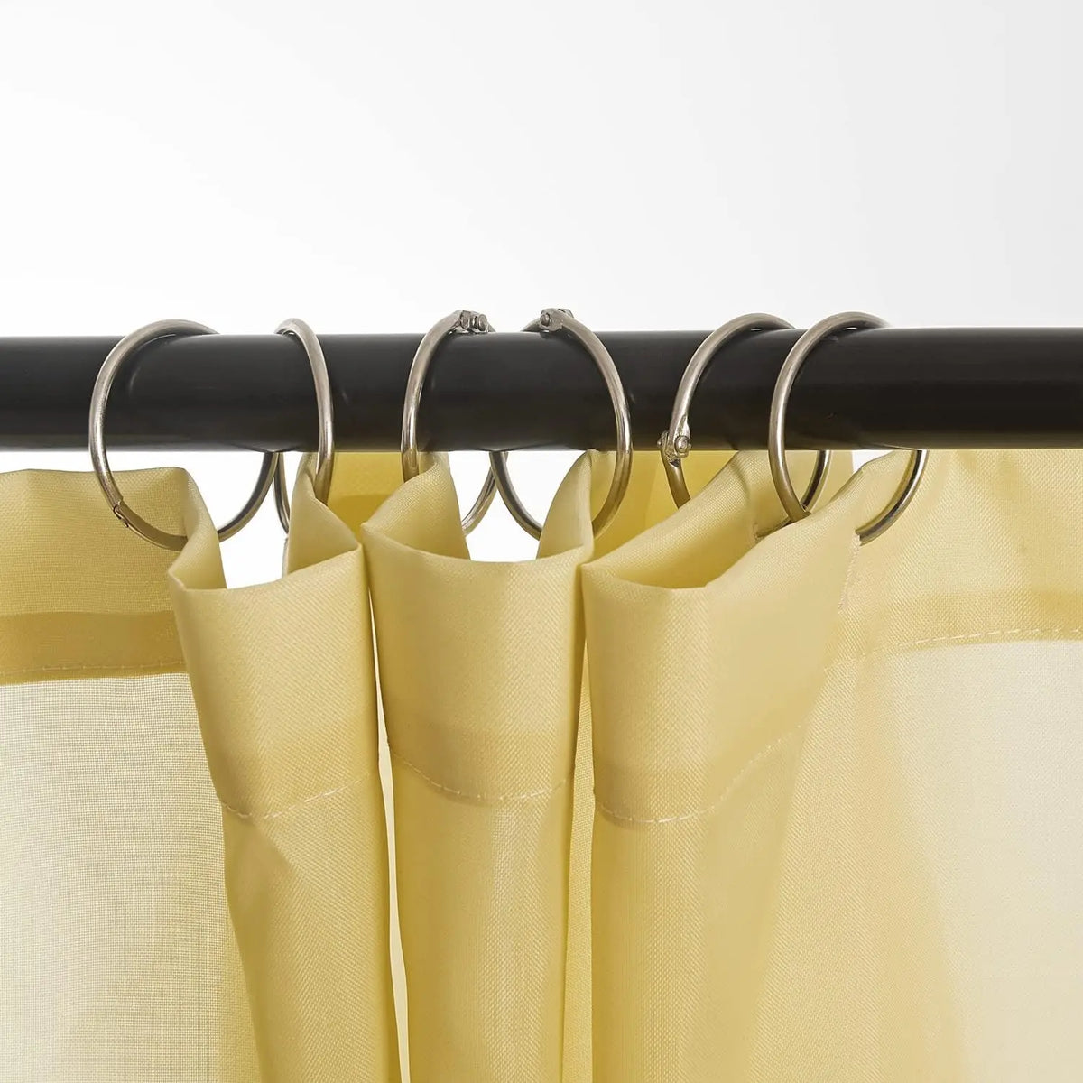 24 Pack Shower Curtain Rings, Rust Proof, Keychain Key Rings....