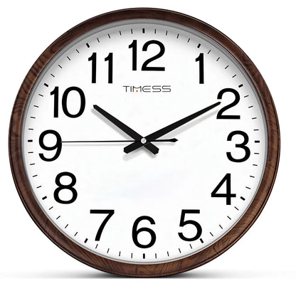 13-inch Wood Grain Wall Clock, Perpetual Calendar, 8 Colors, AA Battery Needed.....