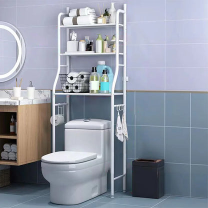 Over Toilet Storage Shelf,2/3-Tier Freestanding, Metal