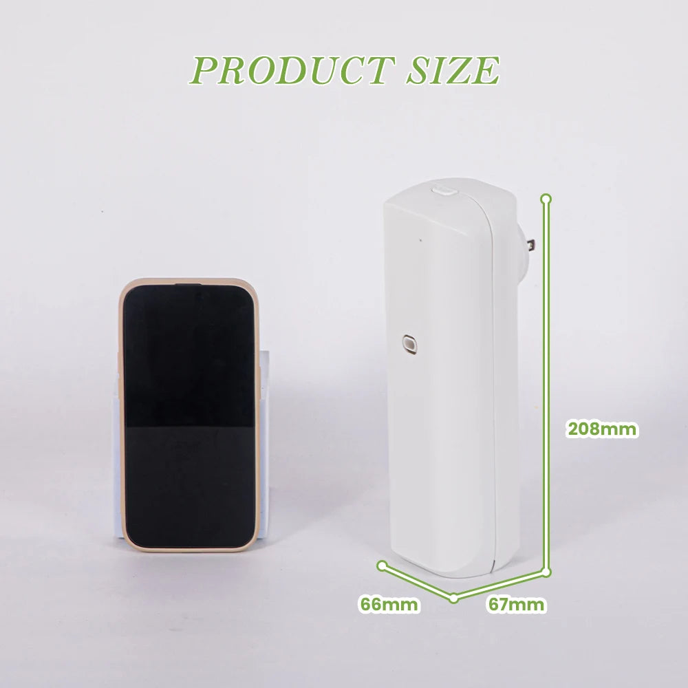 10 Oz Aromatic Oil Diffuser Bluetooth Fragrance Diffuser, Plug In. Aroma Oil Diffuser, 2 Colors.....