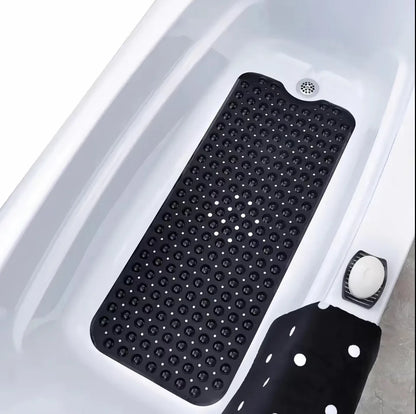 Extra Long Non Slip Bathtub Shower Mat 40 X 16 Inch, Drain Holes, Machine Washable, in 4 Colors.....
