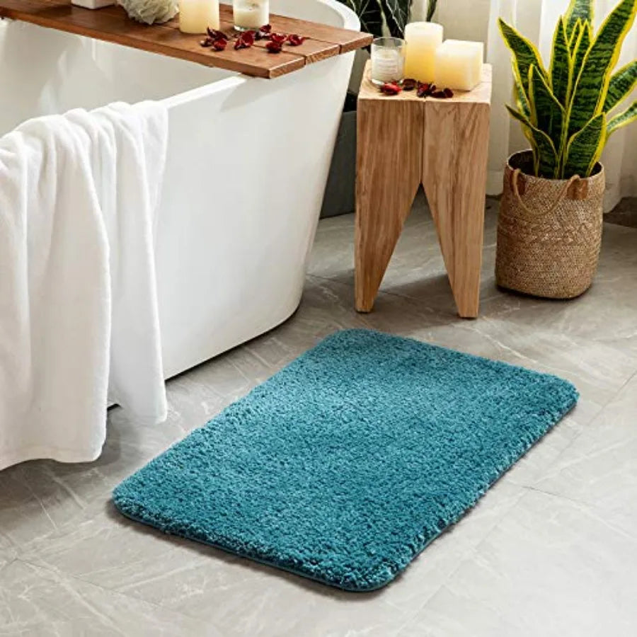 Bathroom Rugs, Absorbent Microfiber Non Slip Washable....