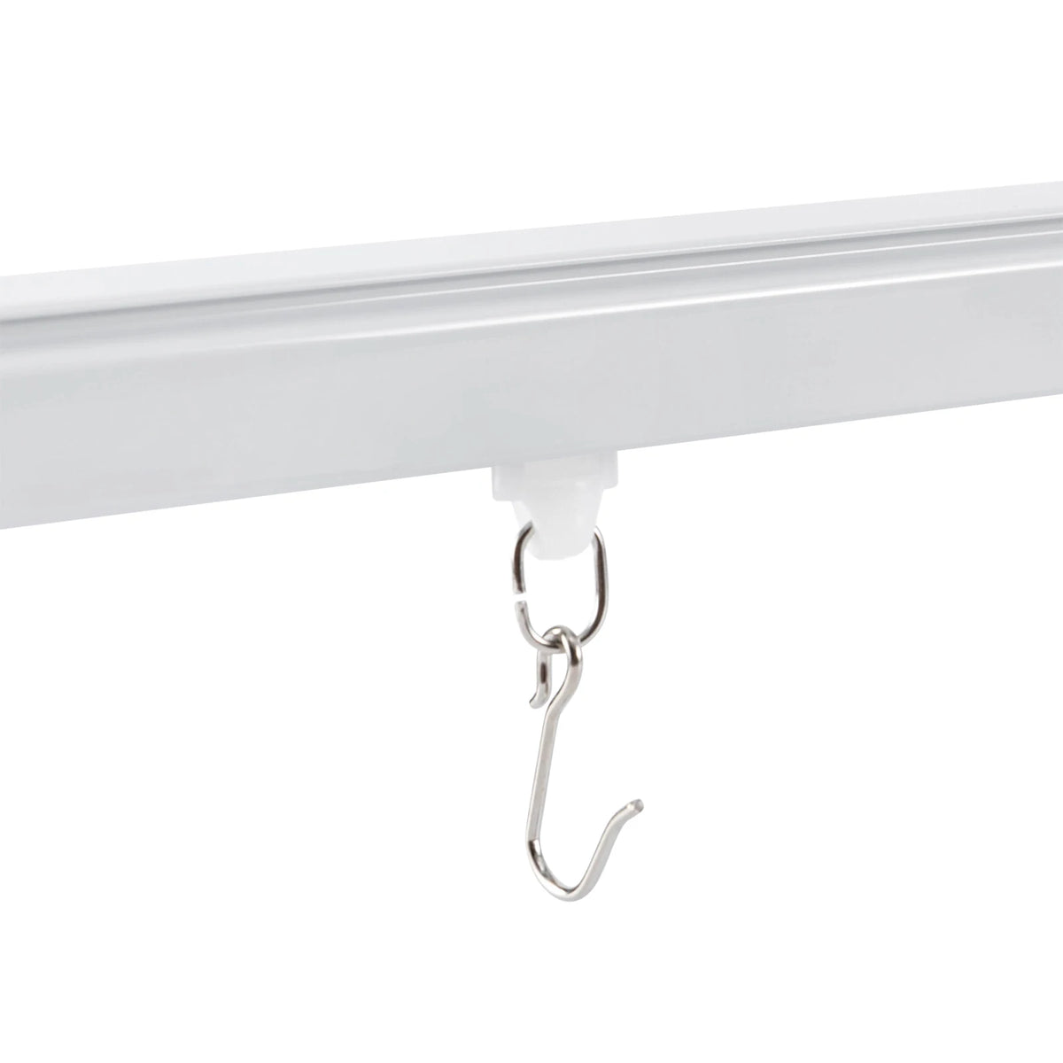 Ceiling Mount Curtain Track, Adjustable 3ft-6ft Heavy Duty,  Easy Cutting Rustproof .....