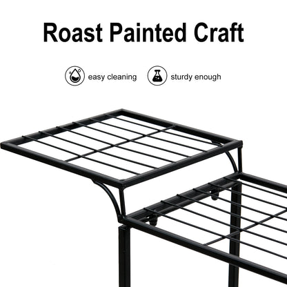 Metal Garden Cart Stand Flower Pot Holder....