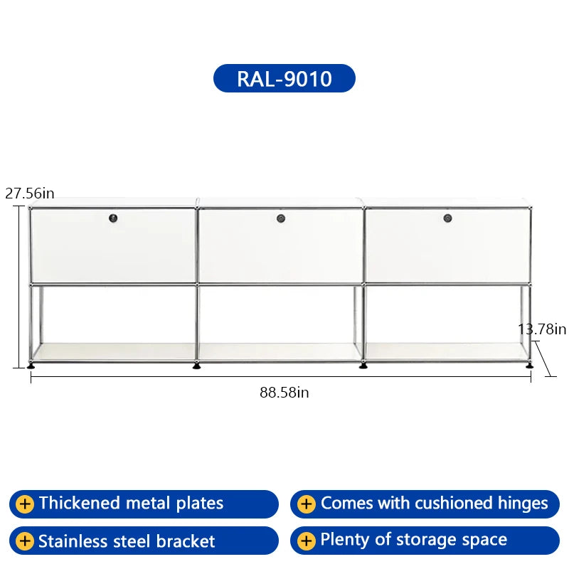 Tv Stand Cabinets Metal Storage
