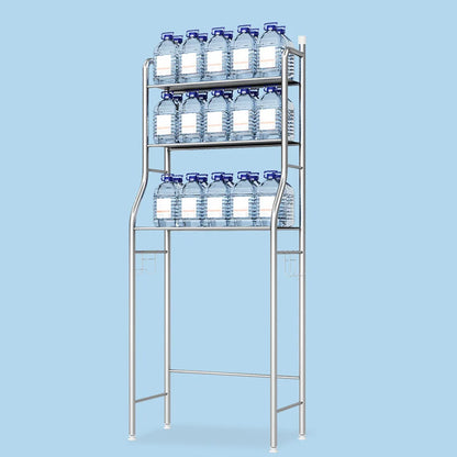 Over Toilet Storage Shelf,2/3-Tier Freestanding, Metal