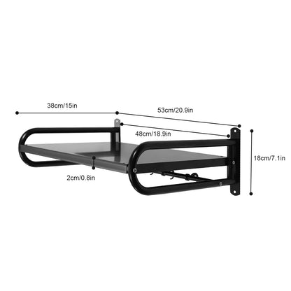 Microwave Oven Carbon Steel Wall Shelf Heavy Duty Commercial or Household