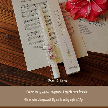 10 In Long Candles for Scented Wedding Candles