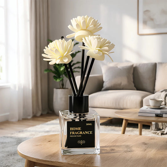 1.6 Oz Rattan Reed Diffuser 5 Fragrance, Essential Oil
