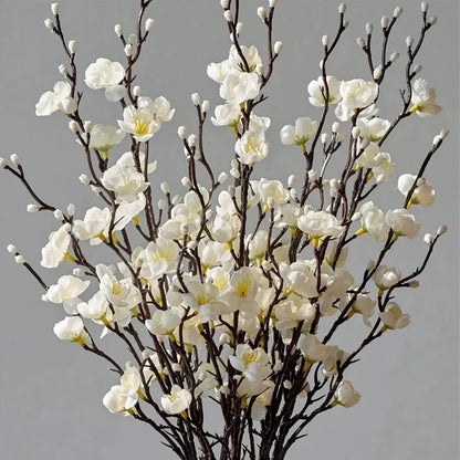 Artificial Plum Blossom 21.7''  Long Stem Flowers
