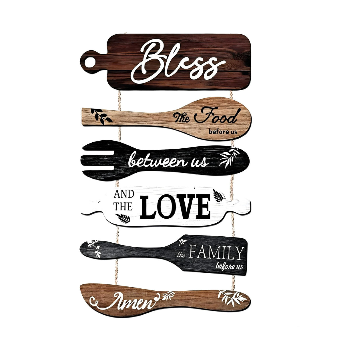 1 Set Prayer Wooden Hanging Sign Wall Art.....