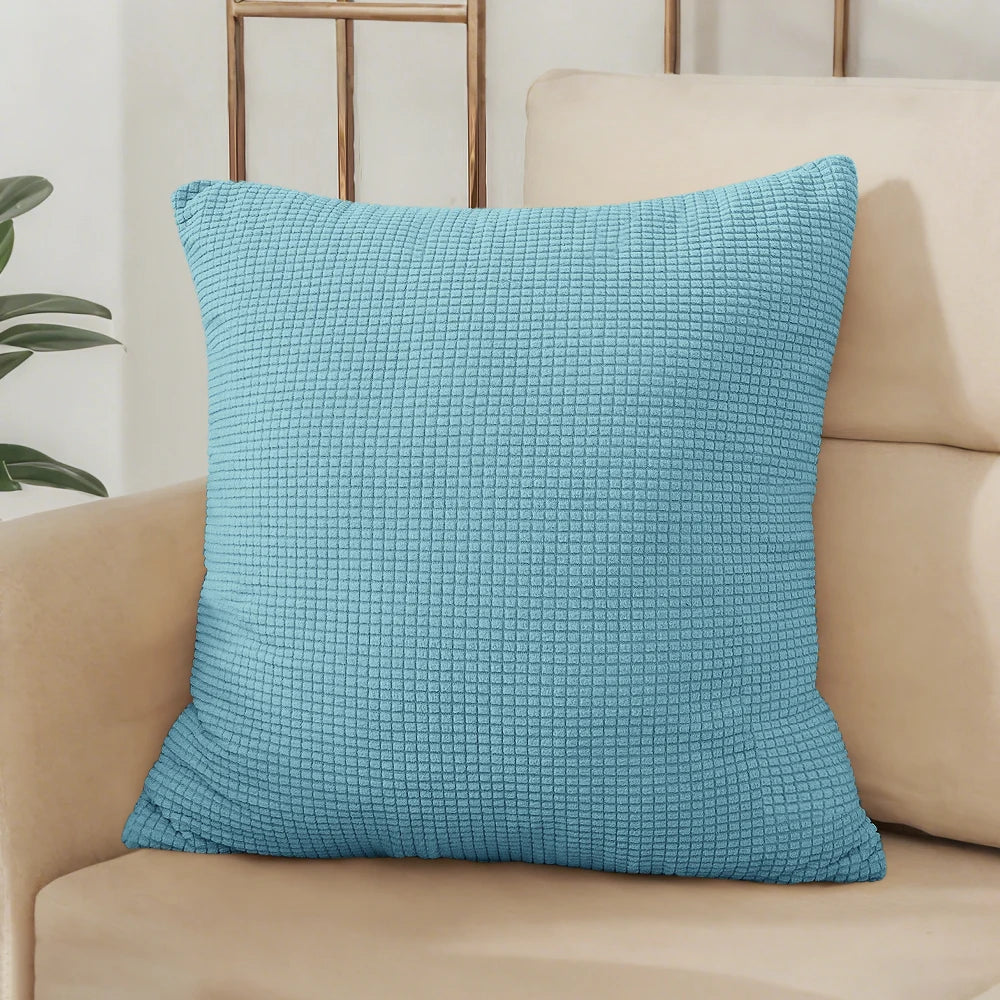 40x40 45x45 50x50 Solid Color Pillow Cover, Pillowcase
