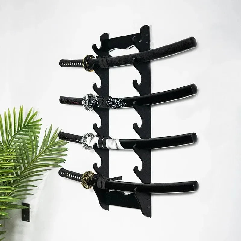 4/5/6-Layer Wooden Katana Sword Shelf Holder....