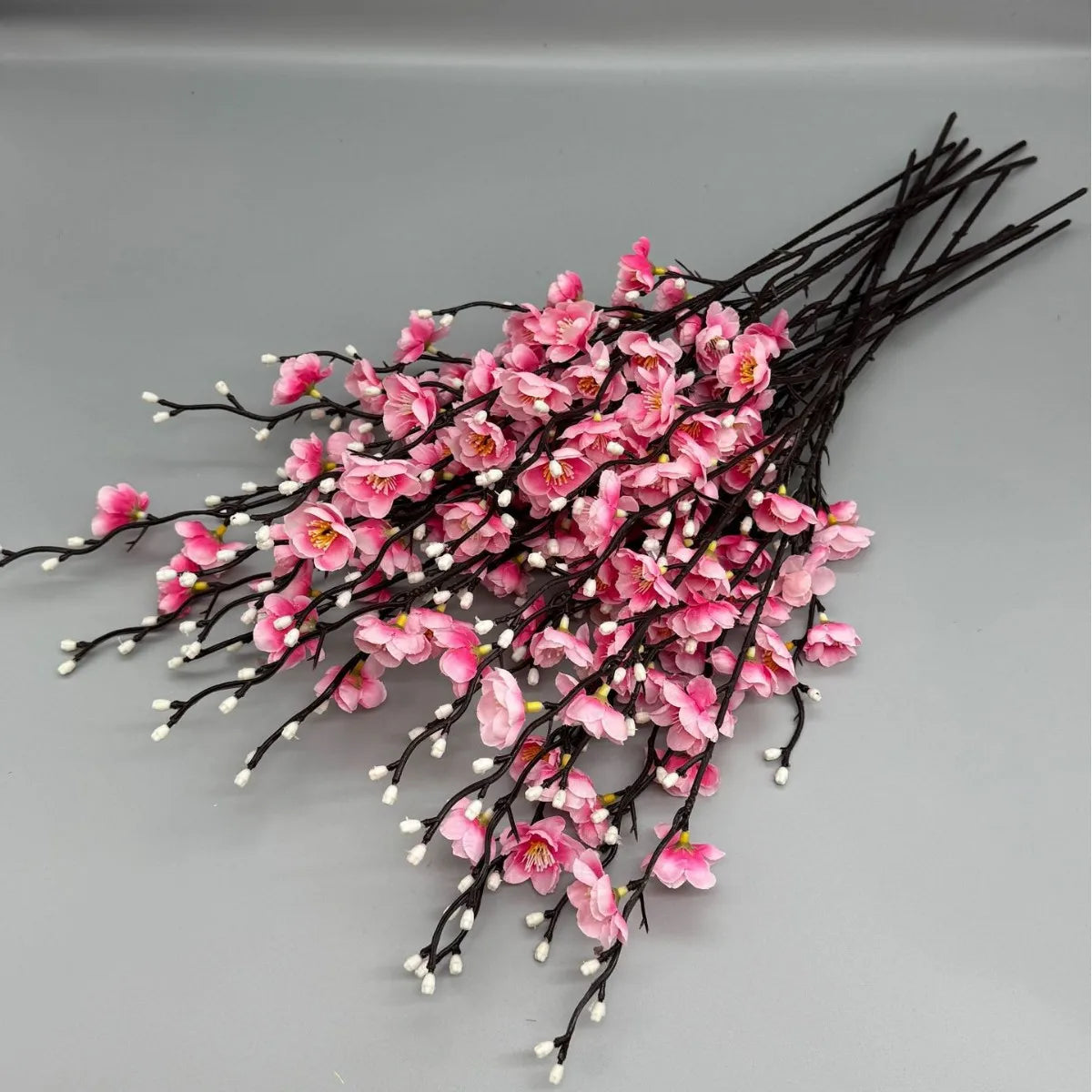 Artificial Plum Blossom 21.7''  Long Stem Flowers