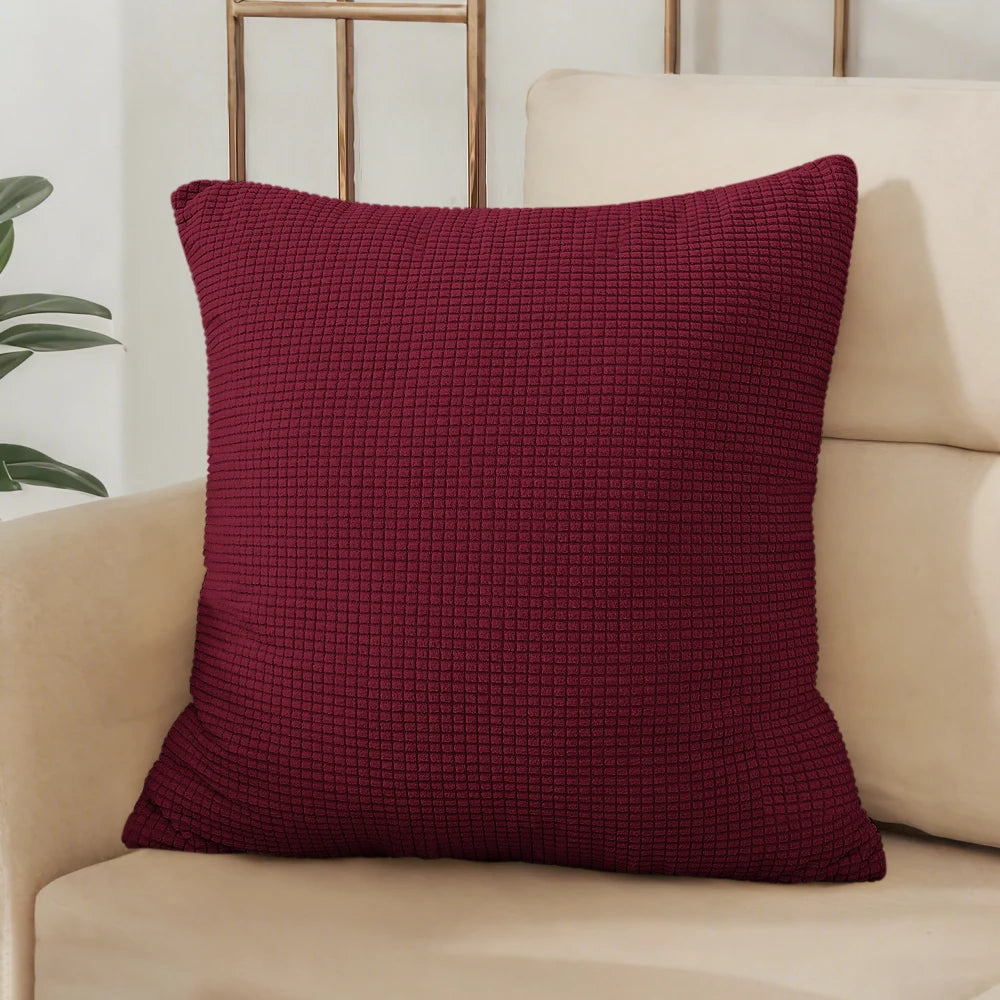 40x40 45x45 50x50 Solid Color Pillow Cover, Pillowcase