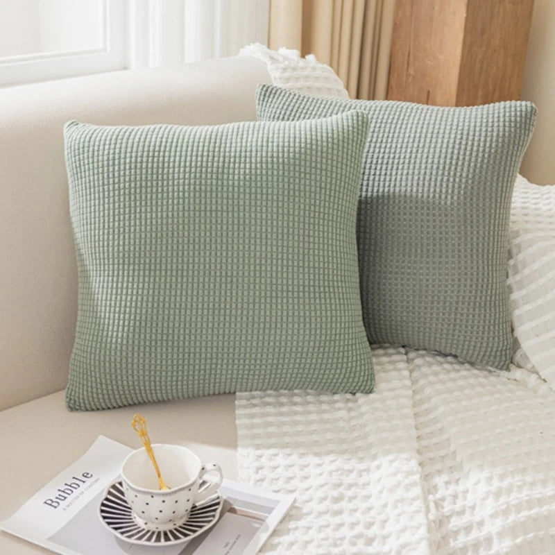 40x40 45x45 50x50 Solid Color Pillow Cover, Pillowcase