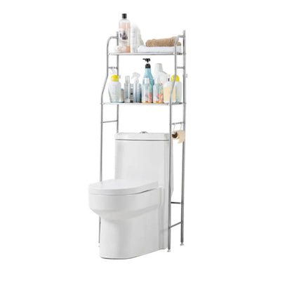 Over Toilet Storage Shelf,2/3-Tier Freestanding, Metal