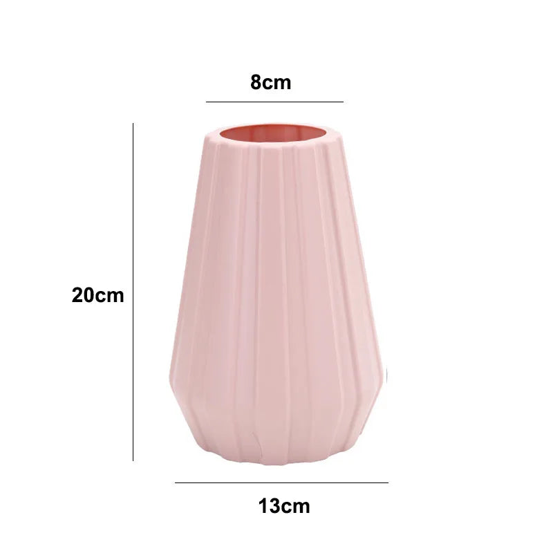 Plastic Vase for Flower Arrangements