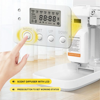 Home Fragrance Aroma Diffuser 1000m³ Coverage Free Essential Oil 13 Oz Capacity Bluetooth APP Control Electronic Aromatic Machine