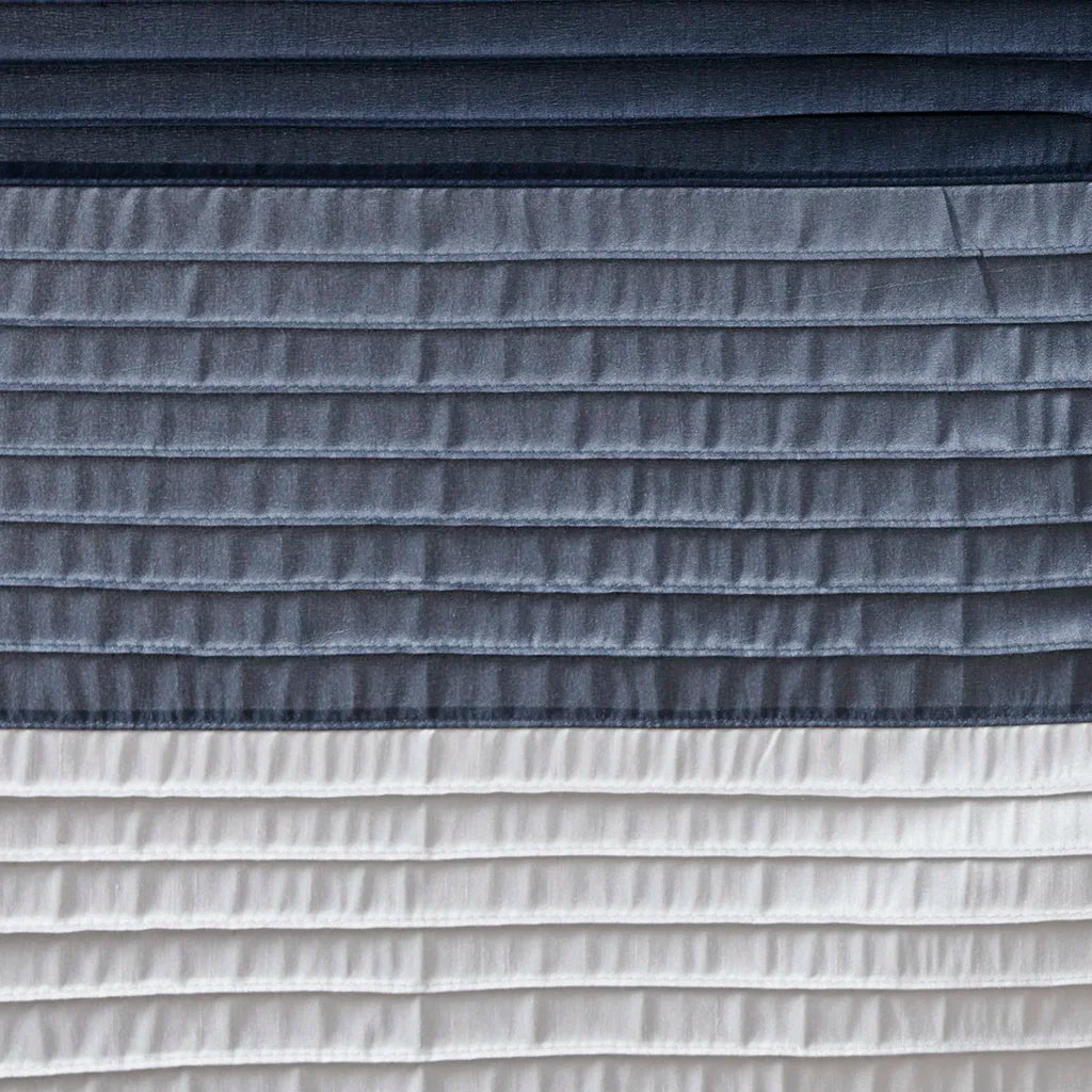 Faux Silk Shower Curtain Waterproof With 12 Hook Grommet, Washable Machine Dry