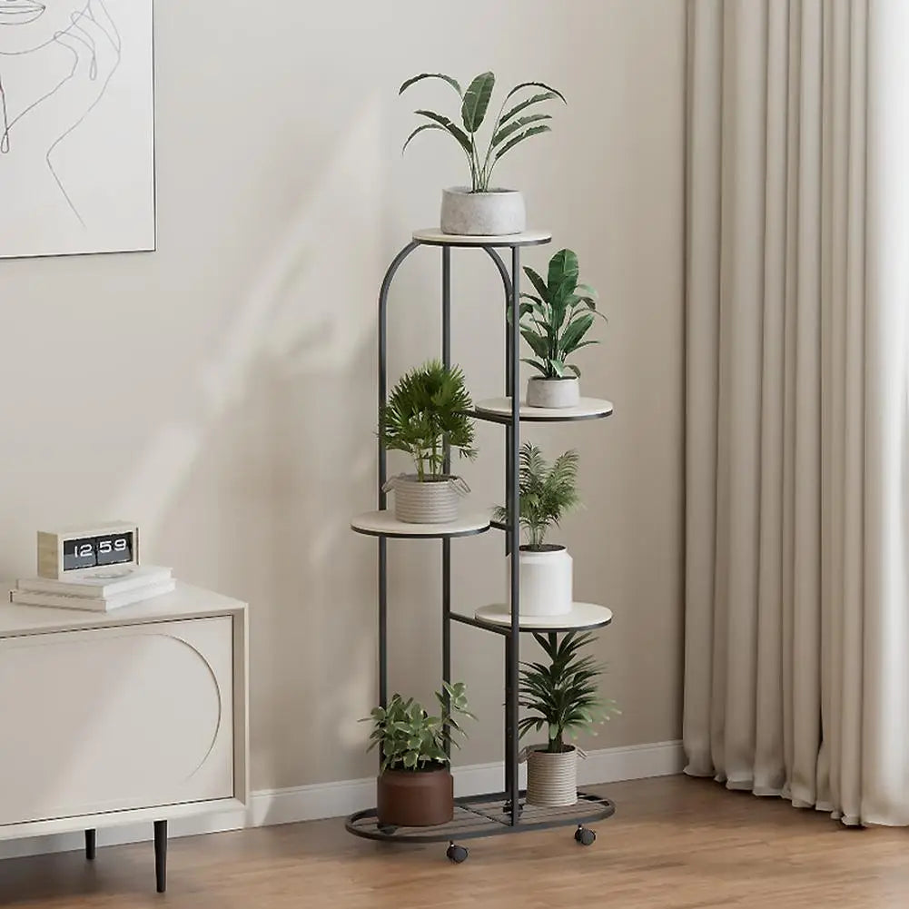 4/5 Tier Metal Plant Stand for Indoor Outdoor