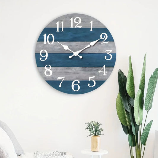 10-16 Inch Wooden Wall Clock, AA Batter Not Included.....