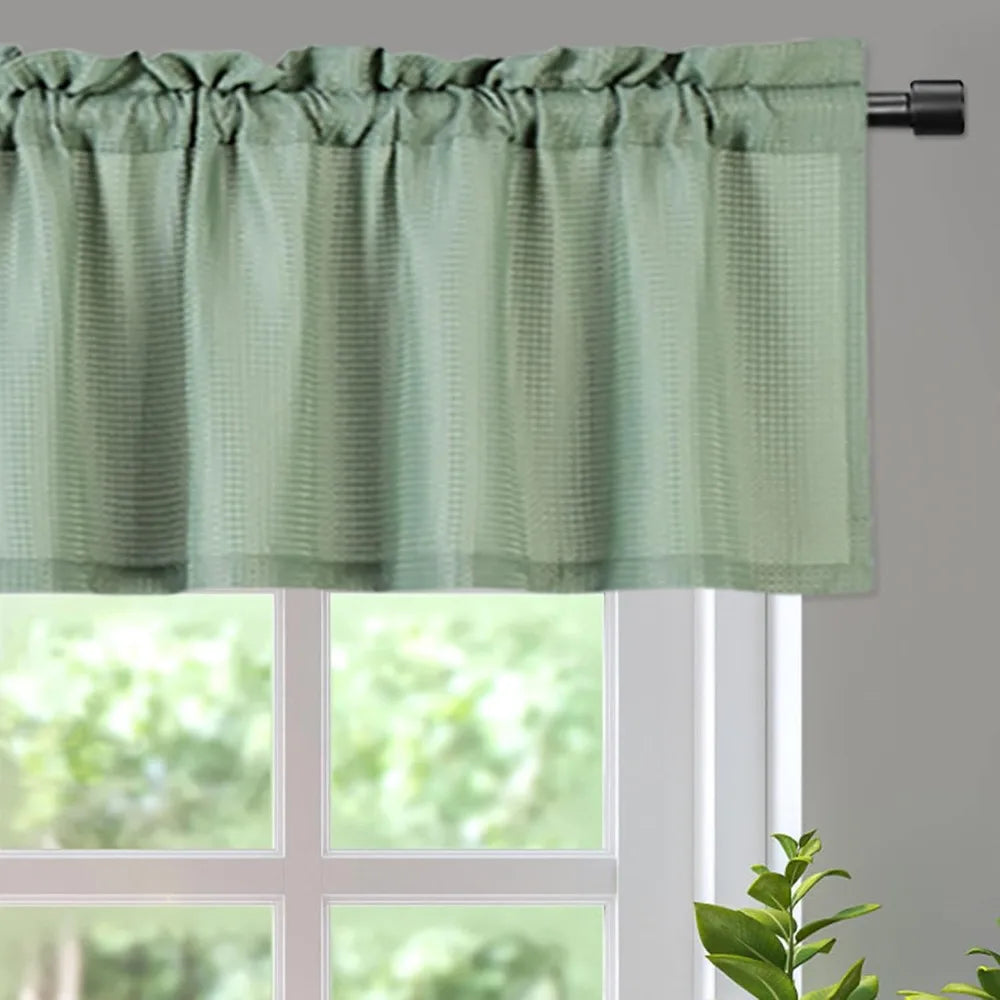 1 Set Short Curtain Small Curtains, 15In x 60In for Bathroom Kitchen