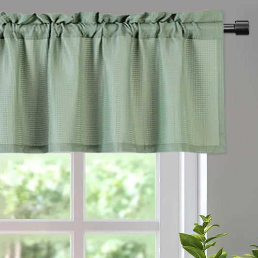 1 Set Short Curtain Small Curtains, 15In x 60In for Bathroom Kitchen