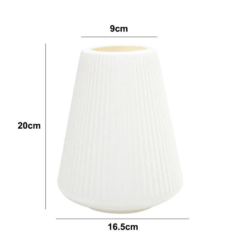 Plastic Vase for Flower Arrangements