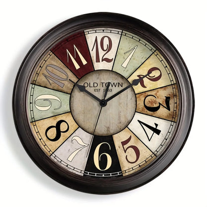 Vintage12, 10 Inch Wall Clock AA Battery