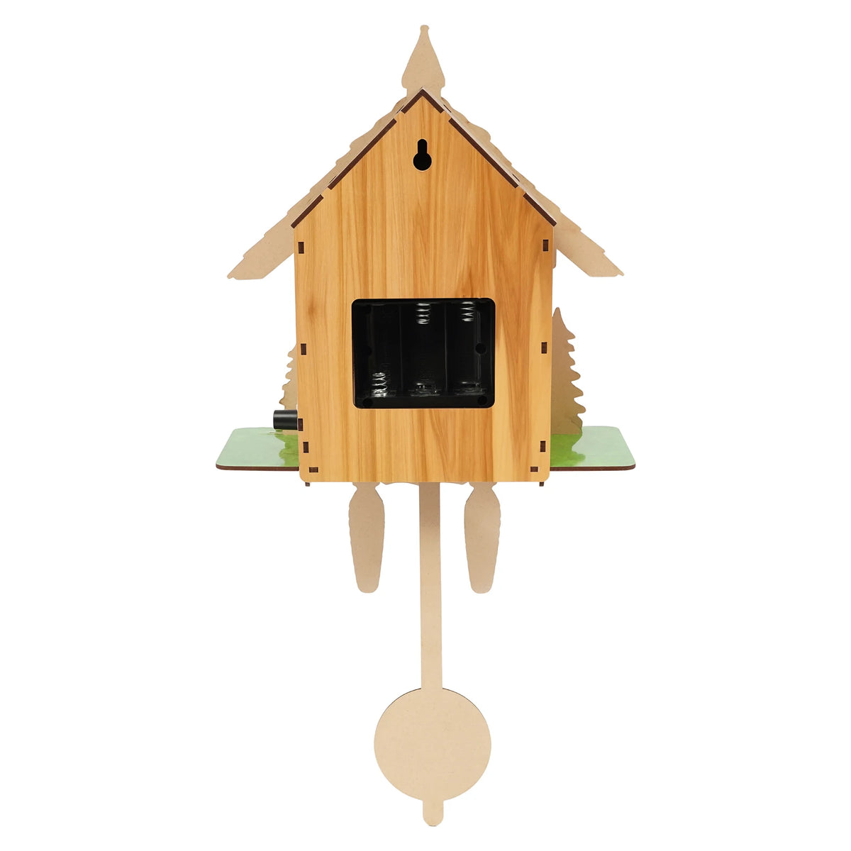 Vintage Wooden Wall Mount Cuckoo Clock  25*10*50cm ....