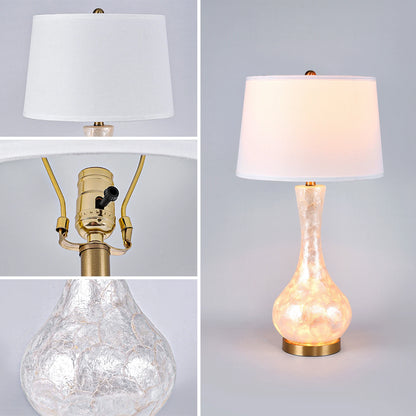 28/25 inch  Luxury Table Lamp Opal Glass
