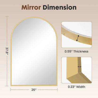 30"x38" Arched Bathroom Mirror....