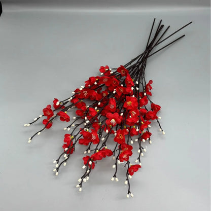 Artificial Plum Blossom 21.7''  Long Stem Flowers