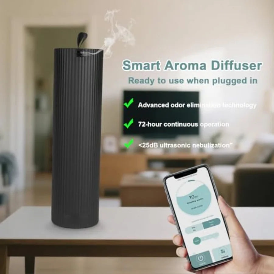 Diffuser Starter Kit,  Waterless Essential Oil Diffuser, Bluetooth ....